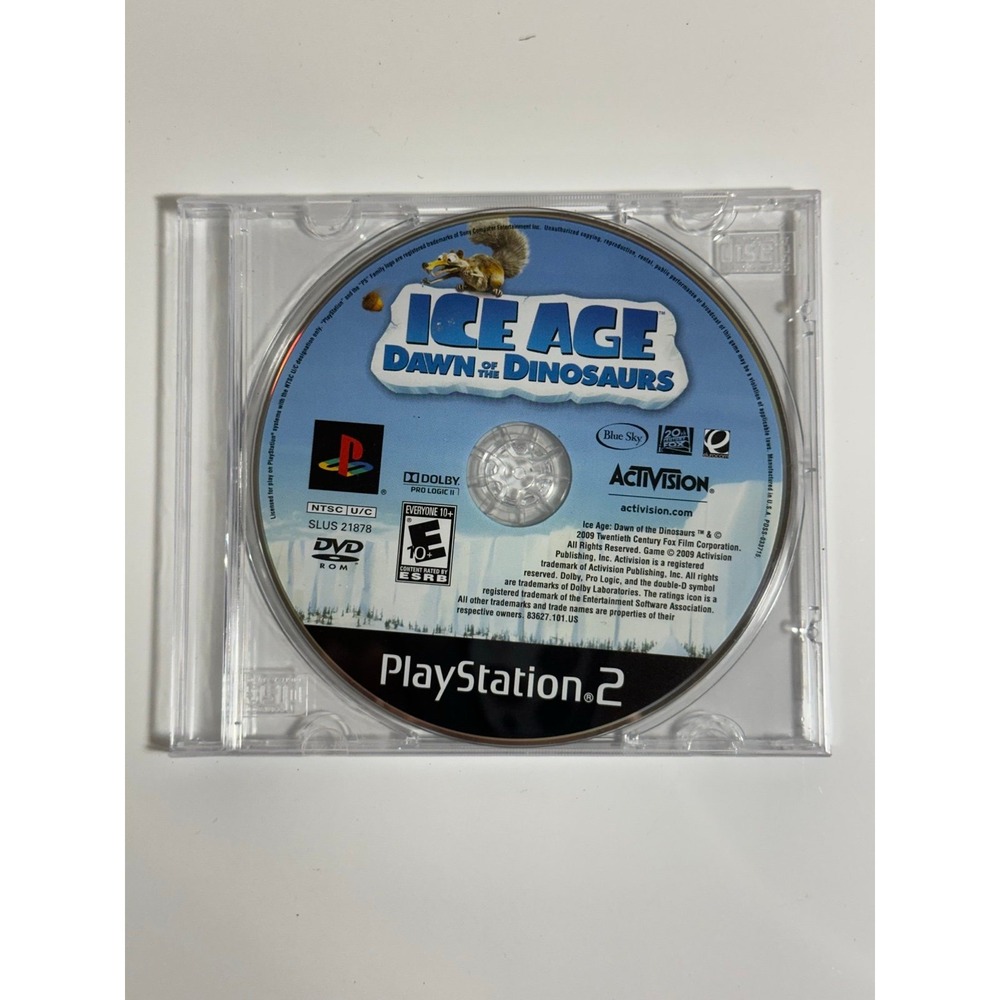 Ice Age Dawn‎ of the Dinosaurs (PlayStation 2 PS2) - DISC ONLY